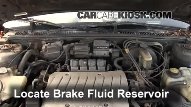 1997 Oldsmobile Aurora 4.0L V8 Brake Fluid Check Fluid Level